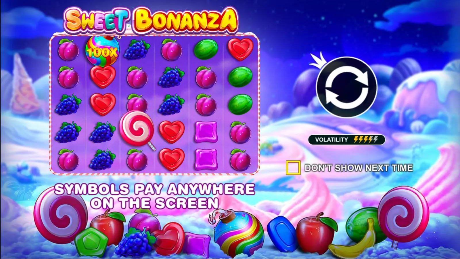 Автомат Sweet Bonanza